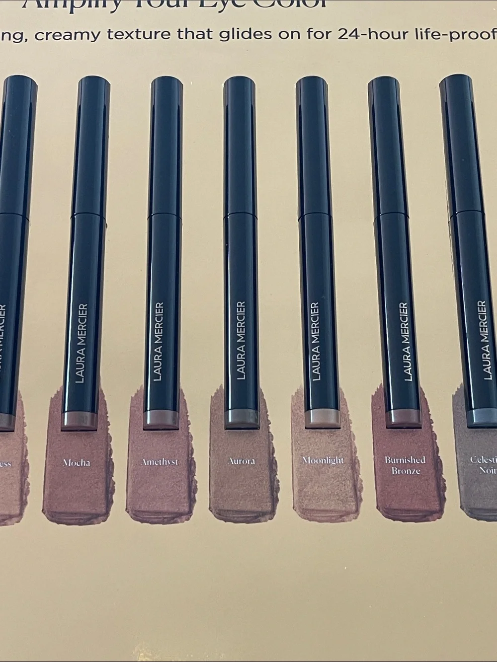 Laura Mercier caviar Eyeshadow Sticks - Neutral & Rose Shades